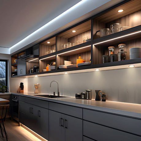 Kitchen Cabinet Lighting Solution