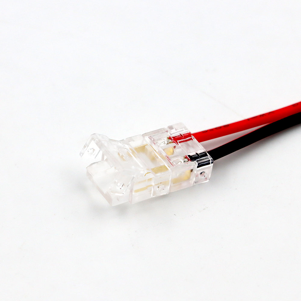 CC68-8-A 2-Pin Quick Link  Connector with 10 cm Cable for 12V 8mm COB LED Strip Lights