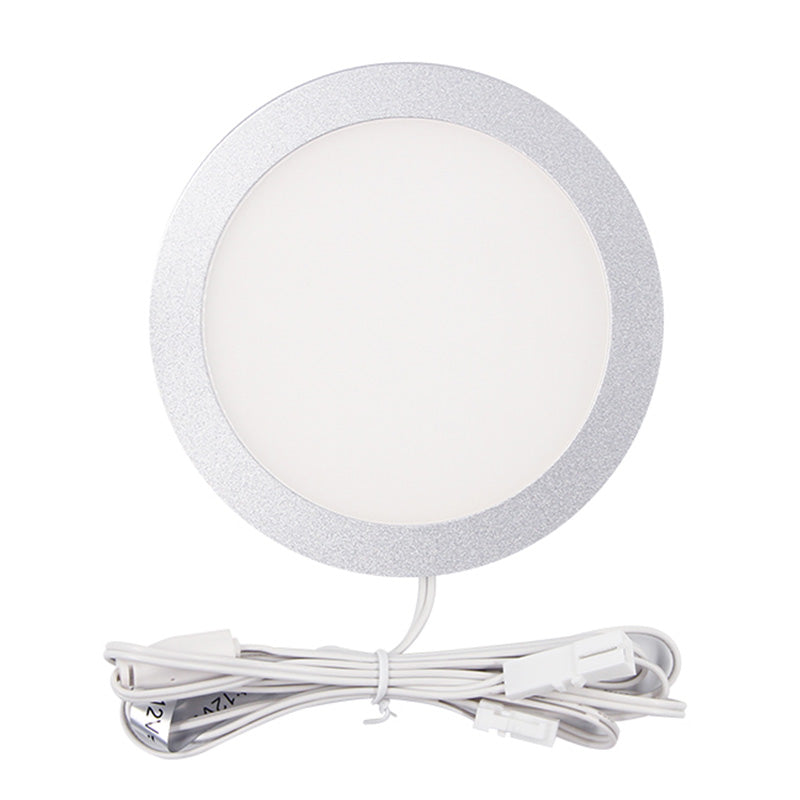 PL07 12V 3W Ultra Thin 2700K-6500K Surface Mounted LED Panel Light RA80+ for Kitchen Living Room & Bookshelf