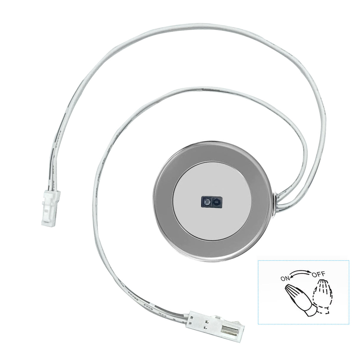 IH03 Handwave Sensor Switch – Surface Mounted, Handwave Control, Ideal for Bathroom Mirrors or Kitchen Counters
