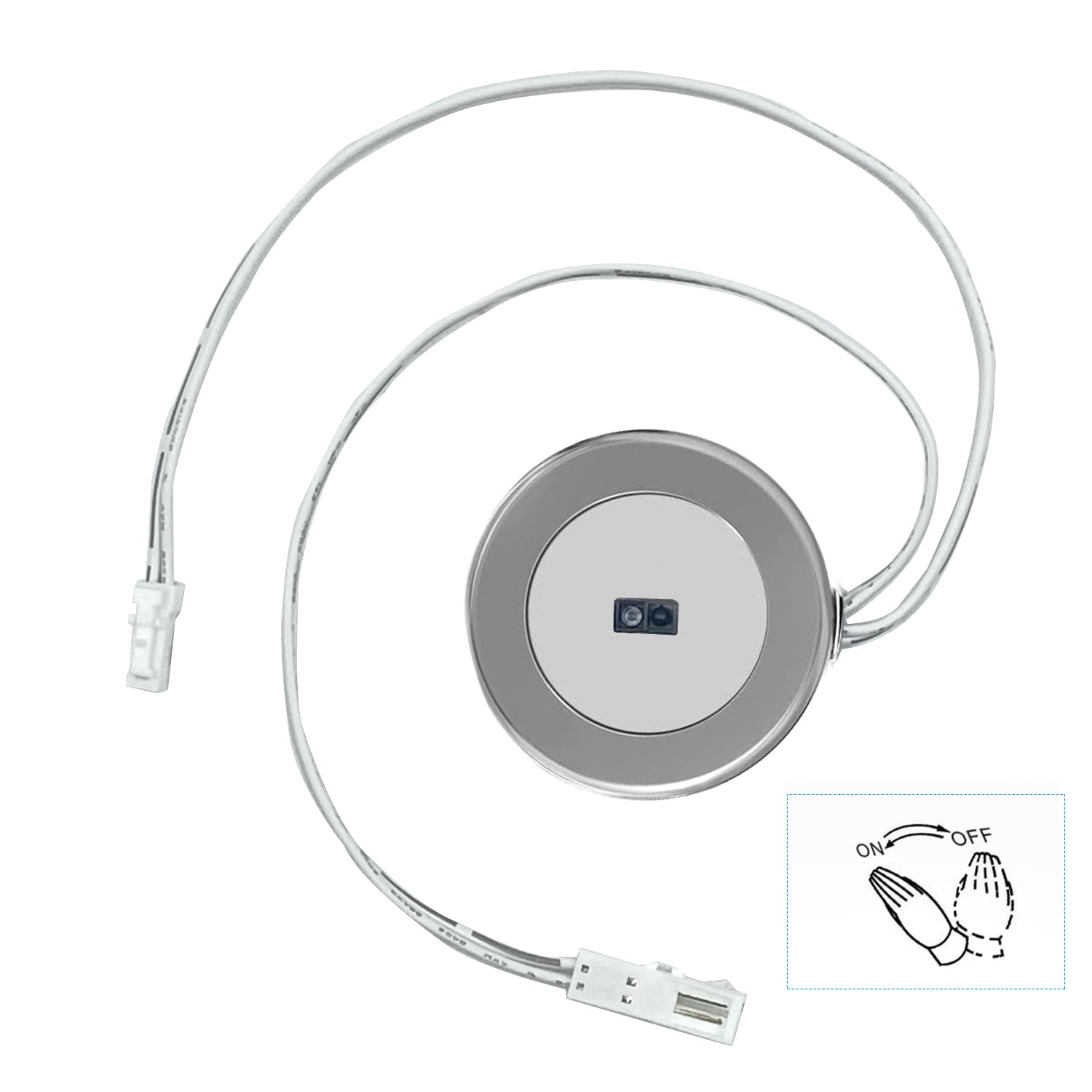 IH03 Handwave Sensor Switch – Surface Mounted, Handwave Control, Ideal for Bathroom Mirrors or Kitchen Counters