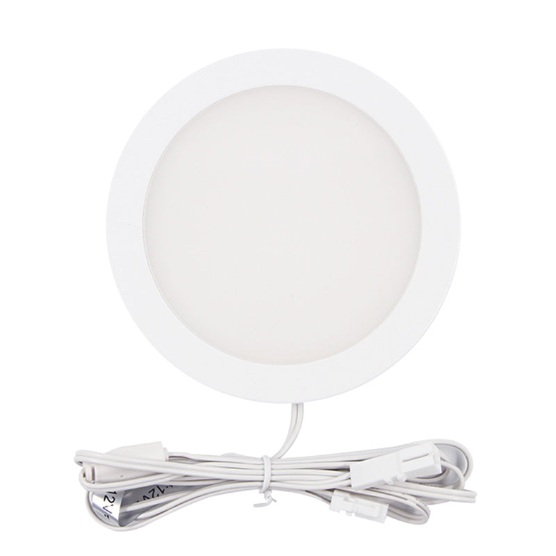 PL07 12V 3W Ultra Thin 4000K Surface Mounted LED Panel Light RA80+ for Closet Kitchen & Bedroom