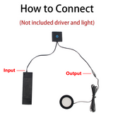 TS02 Touch Dimmer Switch for LED Strip & Under Cabinet Lighting | VST