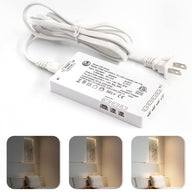 LD68 12V 22W Power Supply AC100-240V to 12V DC Converter Constant Voltage LED Power Supply JST Connector Port ETL-Certification, LED Driver for LED Strip Lights