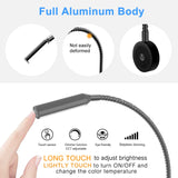 RL18 12V LED Reading Light, 14.1W with Adjustable CCT 2700K–6500K Wall Mounted Book Light with USB Charging Port for Bedrooms, Hotels