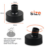CF03 12V 1W 4000K Rotatable Recessed Mounted LED Panel Spotlight for Jewelry Showcase Display Cabinet & Cupboard