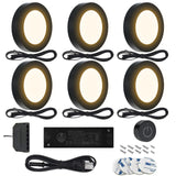 PL05 12V 1.8W LED Cabinet Light 3000K with Wireless Touch Sensor Switch for Bedroom Display Cabinet & Wine Cabinet