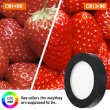 PL05 12V 1.8W Smart LED Puck Light Kit – Voice, Handwave, Touch & App Control for Kitchen and Studio