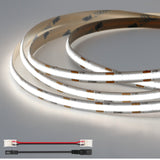 FB07 8mm Cuttable COB Strip Light 12V 9.6W/m UL Listed LED Light Strips 6500K CRI 90+ for Living Room, Bedroom & Canteen