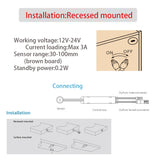 IH01 IR Handwave Dimmable Switch for LED Strip Light and Under Cabinet Lighting